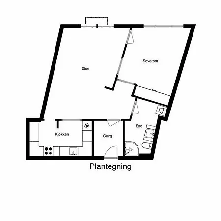 Apartamento Unique & Bright City Bergen